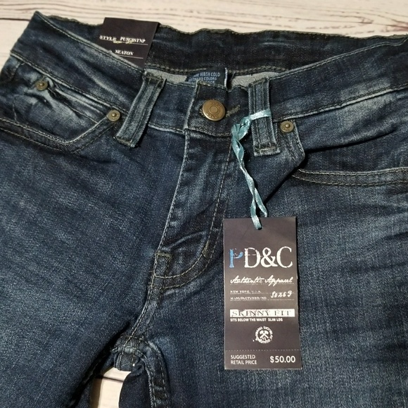 PD&C Girl's Skinny Fit Jeans - Picture 5 of 6